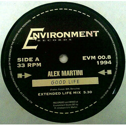 Alex Martini Good Life USED VINYL 12INCH