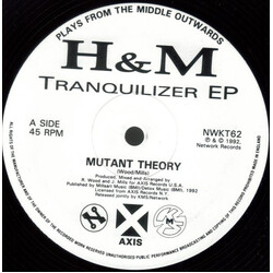 H&M Tranquilizer EP USED VINYL 12INCH 45 RPM EP ETCHED SPECIAL CUT