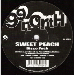 Sweet Peach Disco Fuck / Hard Suck USED VINYL 12INCH 45 RPM