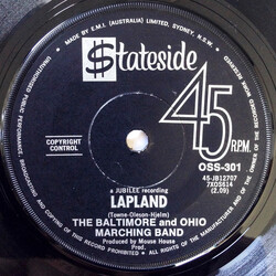 The Baltimore And Ohio Marching Band Lapland / Condition Red USED VINYL 7INCH 45 RPM SINGLE