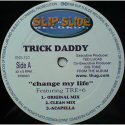 Trick Daddy Change My Life / For The Thugs USED VINYL 12INCH 33 S RPM