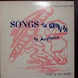 Ramblin' Jack Elliott Songs To Grow On By Woody Guthrie Vinyl LP USED