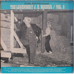 J. E. Mainer The Legendary J. E. Mainer: Volume 8 Vinyl LP USED