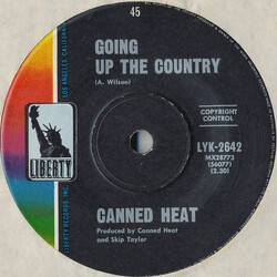 Canned Heat Going Up The Country USED VINYL 7INCH 45 RPM SINGLE