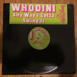 Whodini Any Way I Gotta Swing It USED VINYL 12INCH 45 RPM SINGLE