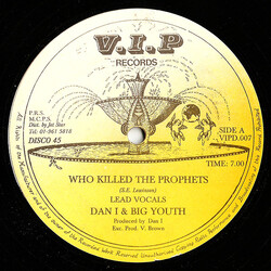 Dan-I / Big Youth Who Killed The Prophets / Monkey Chop USED VINYL 12INCH 45 RPM
