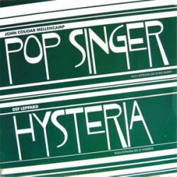 John Cougar Mellencamp / Def Leppard Pop Singer / Hysteria USED VINYL 12INCH PROMO