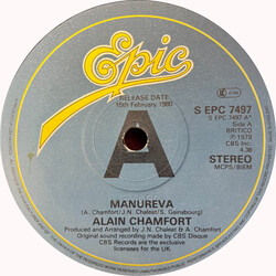 Alain Chamfort Manureva / Beguine USED VINYL 7INCH 45 RPM SINGLE PROMO