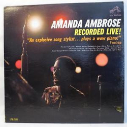Amanda Ambrose Amanda Ambrose Recorded Live! Vinyl LP USED