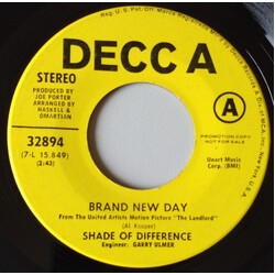 Shade Of Difference Brand New Day USED VINYL 7INCH 45 RPM PROMO STEREO
