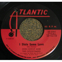 Don Covay & The Goodtimers I Stole Some Love / Snake In The Grass Vinyl 7" USED