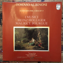 Tomaso Albinoni / I Musici 4 Concerti Per 2 Oboi Op. 9 Vinyl LP USED