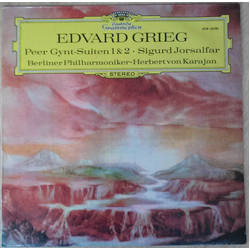 Edvard Grieg / Berliner Philharmoniker / Herbert von Karajan Peer Gynt - Suiten 1 & 2 - Sigurd Jorsalfar Vinyl LP USED