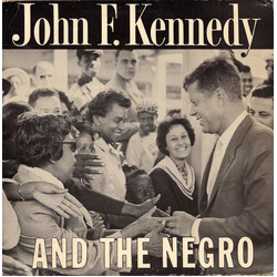John F. Kennedy John F. Kennedy And The Negro Vinyl LP USED