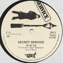 Secret Service Ye Si Ca VINYL 12" USED