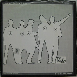 Harry Toledo Crime Doesn't Pay / Story Of Love USED VINYL 7INCH 45 RPM SINGLE