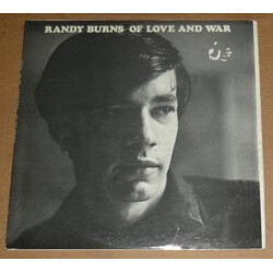Randy Burns (2) Of Love And War Vinyl LP USED