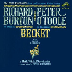 Laurence Rosenthal Becket (Dialogue Highlights From The Paramount Film) Vinyl LP USED