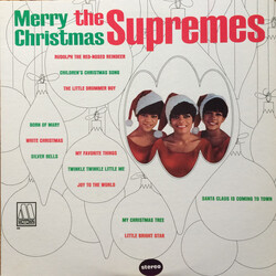 The Supremes Merry Christmas Vinyl LP USED