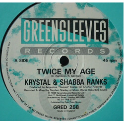 Krystal (3) / Shabba Ranks Twice My Age VINYL 12" USED