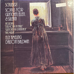 Franz Schubert / Elly Ameling / Dalton Baldwin Songs For Gretchen, Ellen, & Suleika Vinyl LP USED