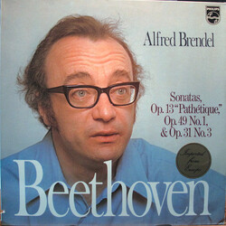 Ludwig Van Beethoven / Alfred Brendel Sonatas Op.13, Op. 49 No. 1, Op. 31 No. 3 Vinyl LP USED