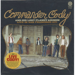 Commander Cody And His Lost Planet Airmen Live In San Francisco 1971 Vinyl LP USED