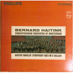 Bernard Haitink / Concertgebouworkest / Gustav Mahler Symphony No.1 In D Major Vinyl LP USED