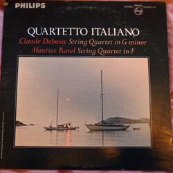 Quartetto Italiano / Claude Debussy / Maurice Ravel String Quartet In G Minor / String Quartet In F Vinyl LP USED