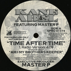 Kane & Abel / Master P Time After Time USED VINYL 12INCH 33 S RPM PROMO