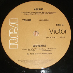 Voyage Souvenirs USED VINYL 12INCH 45 RPM