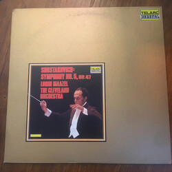 Dmitri Shostakovich / Lorin Maazel / The Cleveland Orchestra Symphony No. 5, Op. 47 Vinyl LP USED