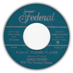 James Brown & The Famous Flames Please, Please, Please USED VINYL 7INCH 45 RPM SINGLE REISSUE