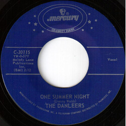 The Danleers One Summer Night / Wheelin' And A-Dealin' USED VINYL 7INCH SINGLE REISSUE