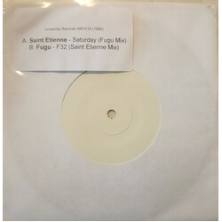 Saint Etienne / Fugu Saturday / F32 USED VINYL 7INCH SINGLE TEST PRESSING WHITE LABEL