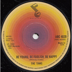The Tams Hey Girl, Don't Bother Me USED VINYL 7INCH REISSUE