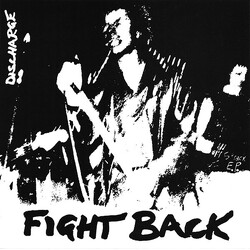 Discharge Fight Back USED VINYL 7INCH 45 RPM EP REISSUE