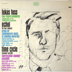 Lukas Foss / The Group For Contemporary Music / Improvisation Chamber Ensemble Echoi/Time Cycle Vinyl LP USED