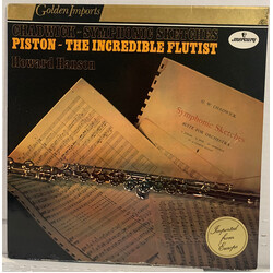 George Whitefield Chadwick / Walter Piston / Howard Hanson Symphonic Sketches / The Incredible Flutist Vinyl LP USED