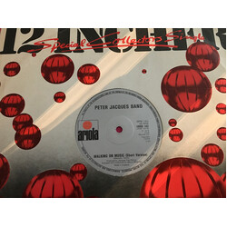 Peter Jacques Band Walking On Music USED VINYL 12INCH SINGLE