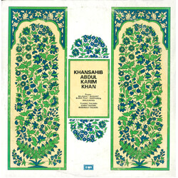 Abdul Karim Khan Khansahib Abdul Karim Khan Vinyl LP USED