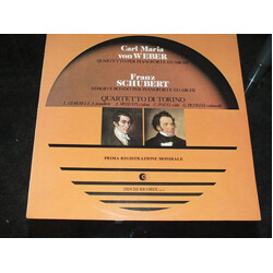 Carl Maria von Weber / Franz Schubert / Quartetto di Torino Quartetto Per Pianoforte Ed Archi / Adagio E Rondo' Per Pianoforte Ed Archi Vinyl LP USED