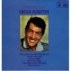 Dean Martin Only For Ever Vinyl LP USED