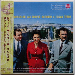 Romano Mussolini / Nunzio Rotondo / Lilian Terry Romano Mussolini Con Nunzio Rotondo E Lilian Terry Vinyl LP USED