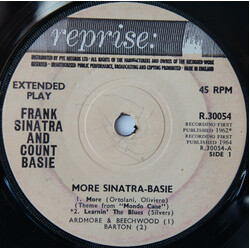Frank Sinatra / Count Basie More Sinatra-Basie USED VINYL 7INCH 45 RPM EP