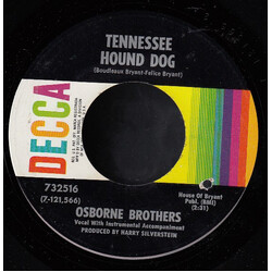 The Osborne Brothers Tennessee Hound Dog / Thanks For All The Yesterdays USED VINYL 7INCH SINGLE