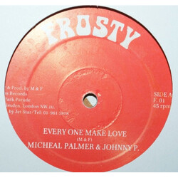 Michael Palmer / Johnny P Everyone Make Love Vinyl 12" USED
