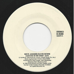 David Bowie / Mick Jagger Dancing In The Street USED VINYL 7INCH 45 RPM SINGLE STEREO