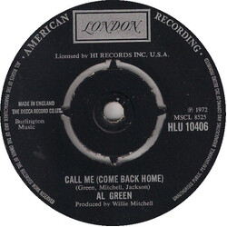 Al Green Call Me (Come Back Home) USED VINYL 7INCH 45 RPM SINGLE