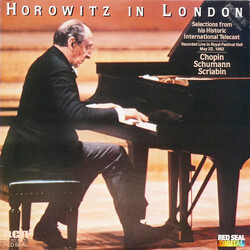 Vladimir Horowitz Horowitz in London Vinyl LP USED